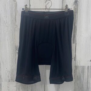 Men's Zoic Black Cycling Shorts